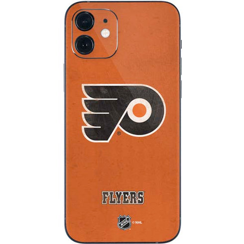 NHL Philadelphia Flyers Distressed iPhone 12 Mini Skin
