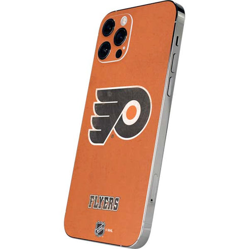NHL Philadelphia Flyers Distressed iPhone 12 Pro Max Skin