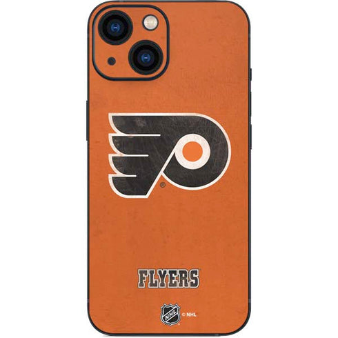 NHL Philadelphia Flyers Distressed iPhone 13 Mini Skin