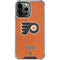 NHL Philadelphia Flyers Distressed iPhone 13 Pro Max Clear Case