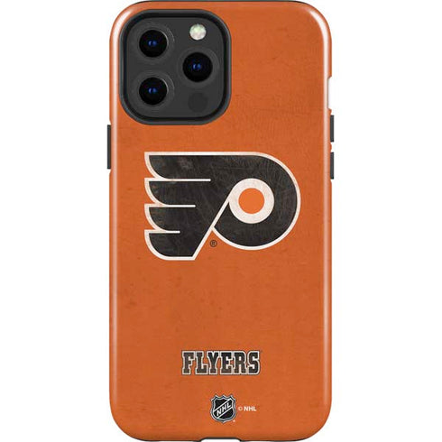 NHL Philadelphia Flyers Distressed iPhone 13 Pro Max Impact Case