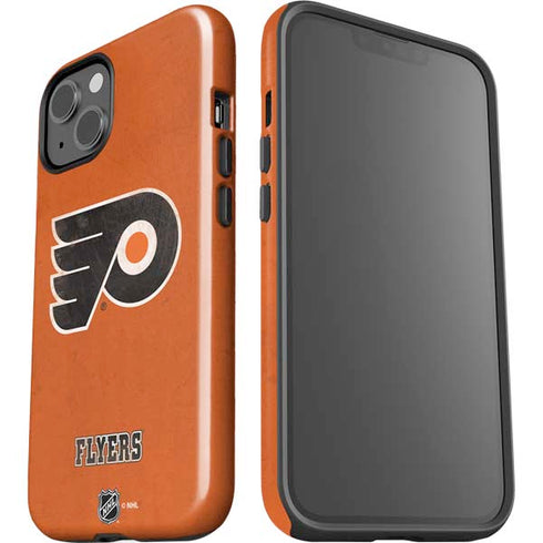 NHL Philadelphia Flyers Distressed iPhone 15 Impact Case