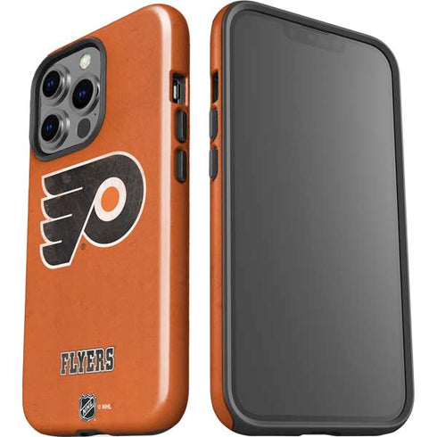 NHL Philadelphia Flyers Distressed iPhone 14 Pro Impact Case