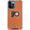 NHL Philadelphia Flyers Distressed iPhone 14 Pro Max Clear Case