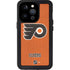 NHL Philadelphia Flyers Distressed iPhone 14 Pro Waterproof Case