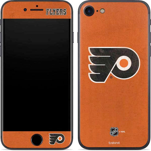 NHL Philadelphia Flyers Distressed iPhone 7 Skin
