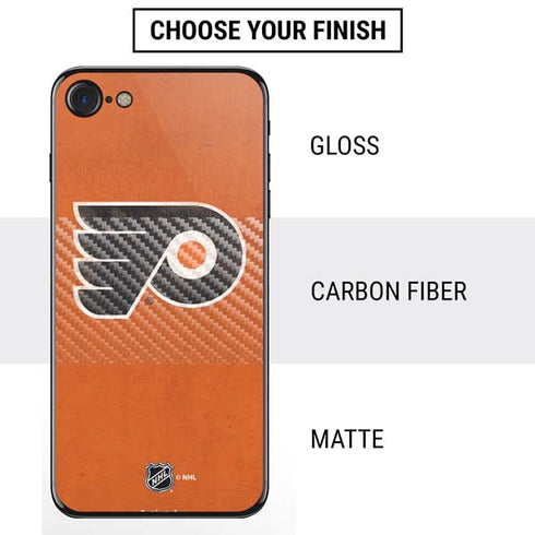 NHL Philadelphia Flyers Distressed iPhone SE (2nd & 3rd Gen) Skin