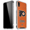NHL Philadelphia Flyers Distressed iPhone XR Clear Case