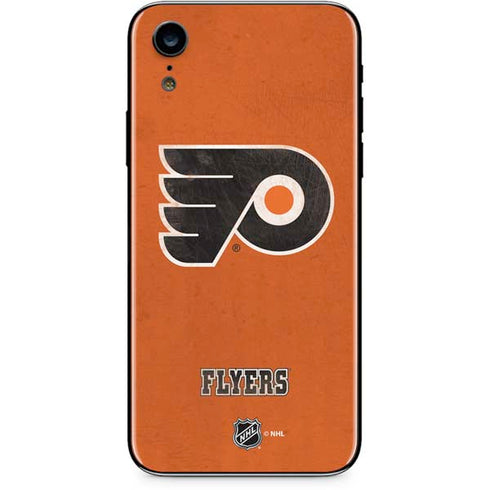 NHL Philadelphia Flyers Distressed iPhone XR Skin