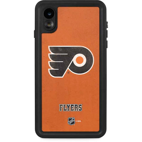 NHL Philadelphia Flyers Distressed iPhone XR Waterproof Case