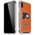 NHL Philadelphia Flyers Distressed iPhone XS Max Clear Case