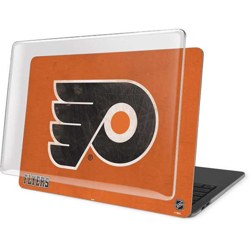 NHL Philadelphia Flyers Distressed MacBook Pro 15in (2016-19) Case plus Skin