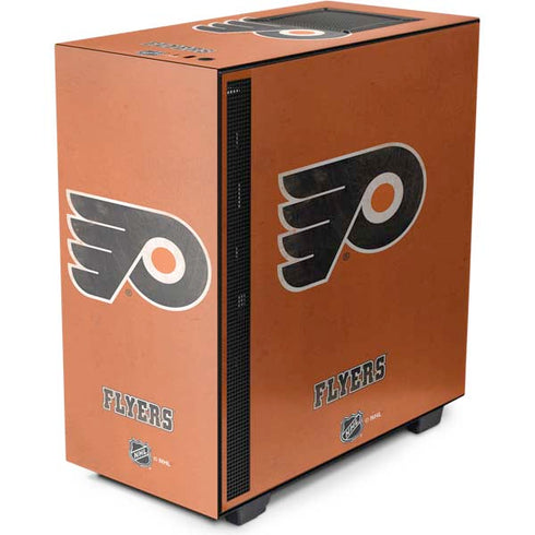 NHL Philadelphia Flyers Distressed NZXT H510 Compact ATX Mid-Tower Case Skin