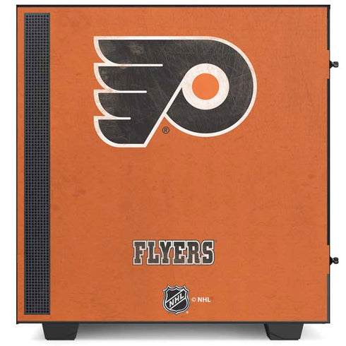 NHL Philadelphia Flyers Distressed NZXT H510 Compact ATX Mid-Tower Case Skin
