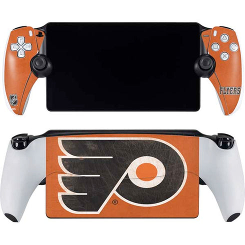 NHL Philadelphia Flyers Distressed PlayStation Portal Remote Player Skin
