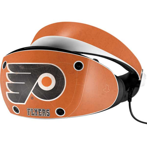 NHL Philadelphia Flyers Distressed PlayStation VR2 Skin