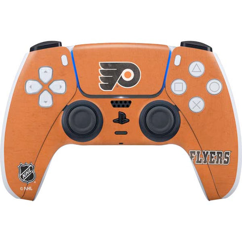 NHL Philadelphia Flyers Distressed PS5 Controller Skin