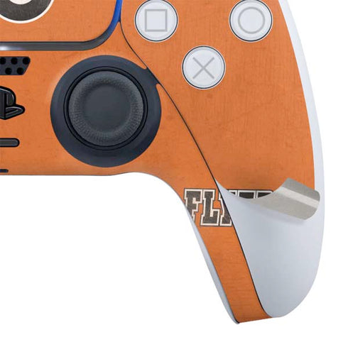 NHL Philadelphia Flyers Distressed PS5 Slim Digital Edition Bundle Skin