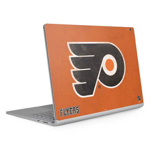 NHL Philadelphia Flyers Distressed Surface Book 2 15in Skin