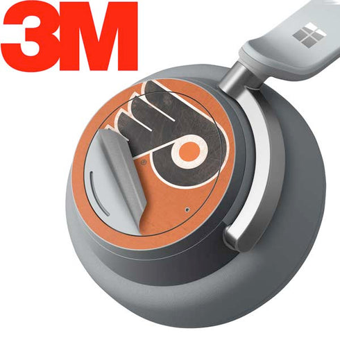 NHL Philadelphia Flyers Distressed Surface Headphones Skin