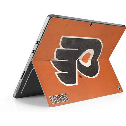 NHL Philadelphia Flyers Distressed Surface Pro 8 Skin