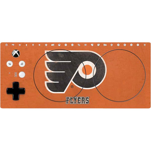 NHL Philadelphia Flyers Distressed Xbox Adaptive Controller Skin