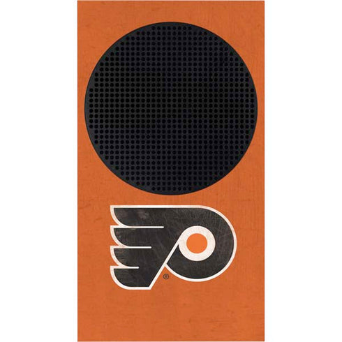 NHL Philadelphia Flyers Distressed Xbox Series S Console Skin
