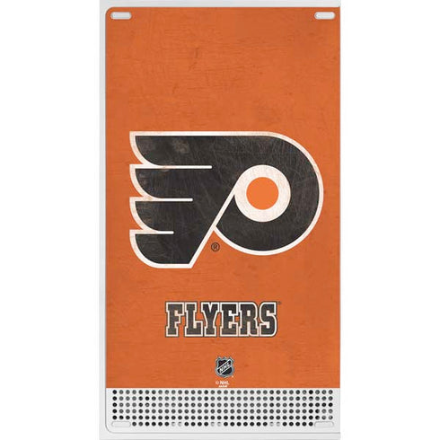 NHL Philadelphia Flyers Distressed Xbox Series S Console Skin