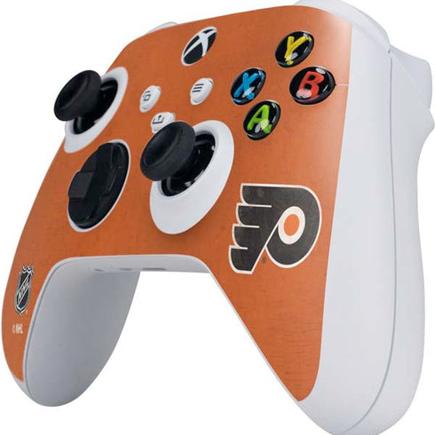 NHL Philadelphia Flyers Distressed Xbox Series S Controller Skin