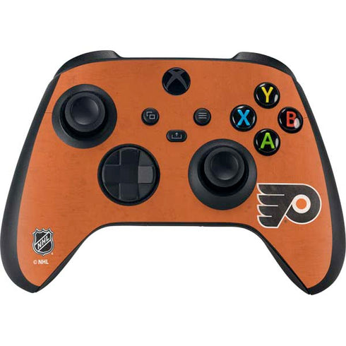 NHL Philadelphia Flyers Distressed Xbox Series X Controller Skin