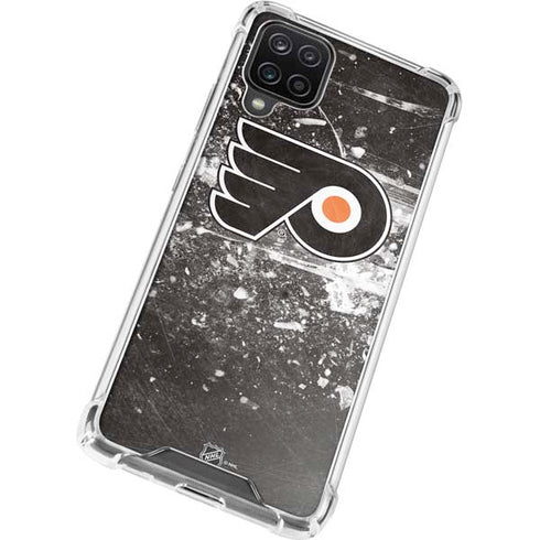 NHL Philadelphia Flyers Frozen Galaxy A12 Clear Case
