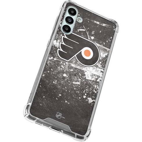 NHL Philadelphia Flyers Frozen Galaxy A13 5G Clear Case