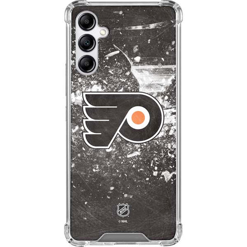 NHL Philadelphia Flyers Frozen Galaxy A15 5G Clear Case