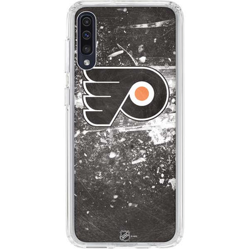 NHL Philadelphia Flyers Frozen Galaxy A50 Clear Case