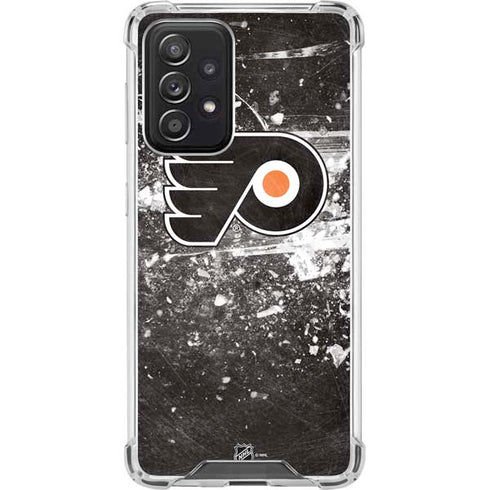 NHL Philadelphia Flyers Frozen Galaxy A52 5G Clear Case