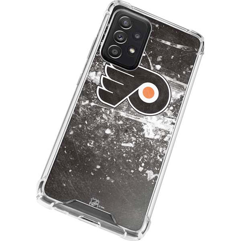 NHL Philadelphia Flyers Frozen Galaxy A52 5G Clear Case