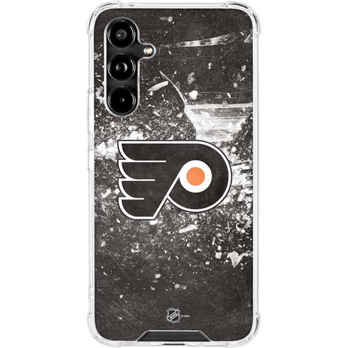 NHL Philadelphia Flyers Frozen Galaxy A54 5G Clear Case