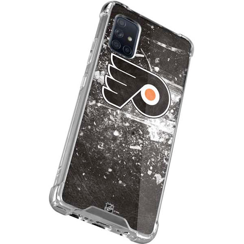 NHL Philadelphia Flyers Frozen Galaxy A71 5G Clear Case