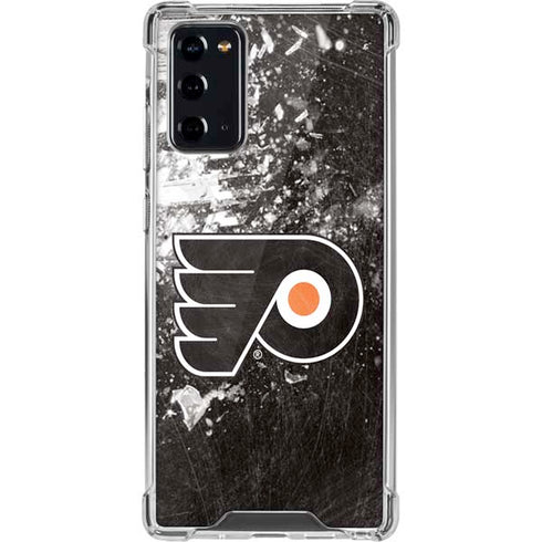 NHL Philadelphia Flyers Frozen Galaxy Note20 5G Clear Case