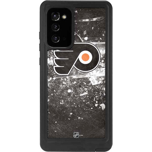 NHL Philadelphia Flyers Frozen Galaxy Note20 5G Waterproof Case