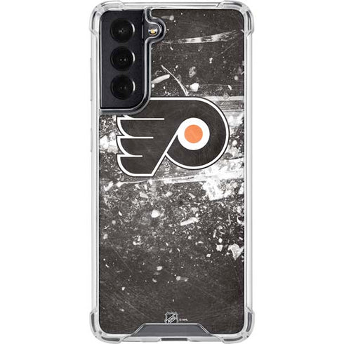 NHL Philadelphia Flyers Frozen Galaxy S22 Clear Case