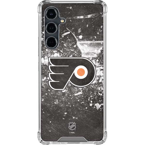 NHL Philadelphia Flyers Frozen Galaxy S23 FE Clear Case