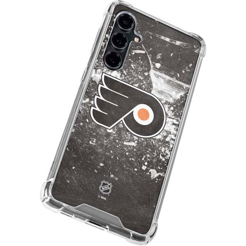 NHL Philadelphia Flyers Frozen Galaxy S23 FE Clear Case