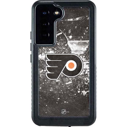 NHL Philadelphia Flyers Frozen Galaxy S23 Plus Waterproof Case