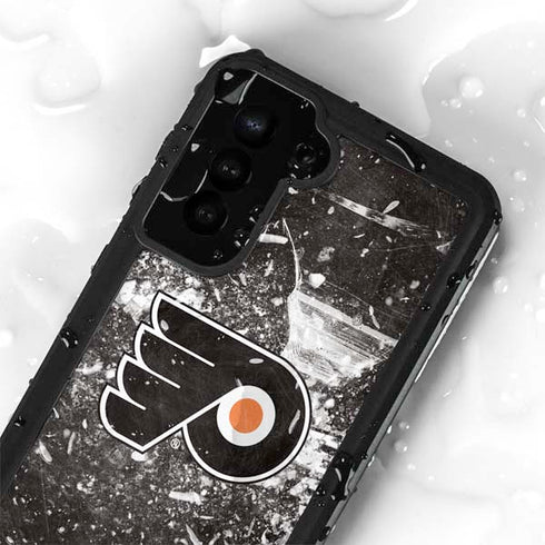 NHL Philadelphia Flyers Frozen Galaxy S23 Waterproof Case