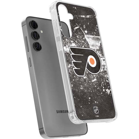 NHL Philadelphia Flyers Frozen Galaxy S24 Plus Clear Case