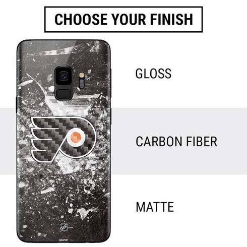NHL Philadelphia Flyers Frozen Galaxy S9 Skin