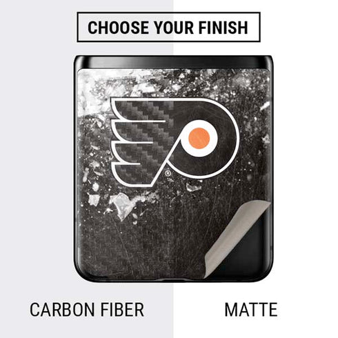 NHL Philadelphia Flyers Frozen Galaxy Z Flip Skin