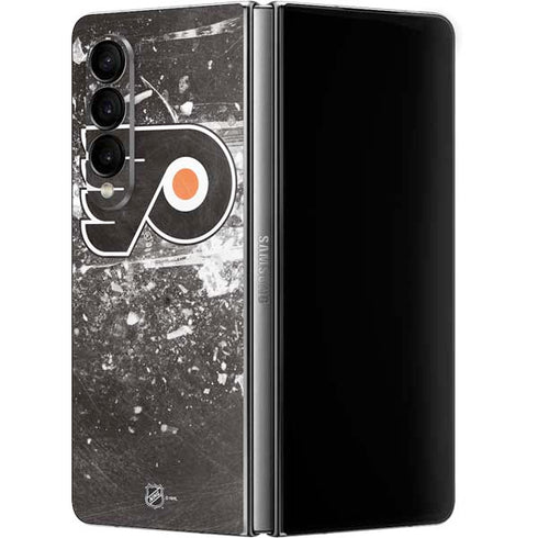 NHL Philadelphia Flyers Frozen Galaxy Z Fold4 5G Skin