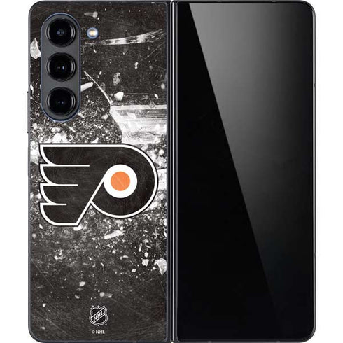 NHL Philadelphia Flyers Frozen Galaxy Z Fold5 5G Skin